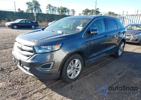 2016 Ford Edge Sel из США, поврежденный, VIN 2FMPK4J92GBB17144